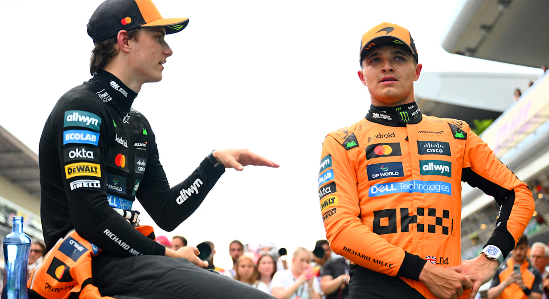 关于迈凯伦轻取雷诺车队，勒克莱尔扛起全队的信息